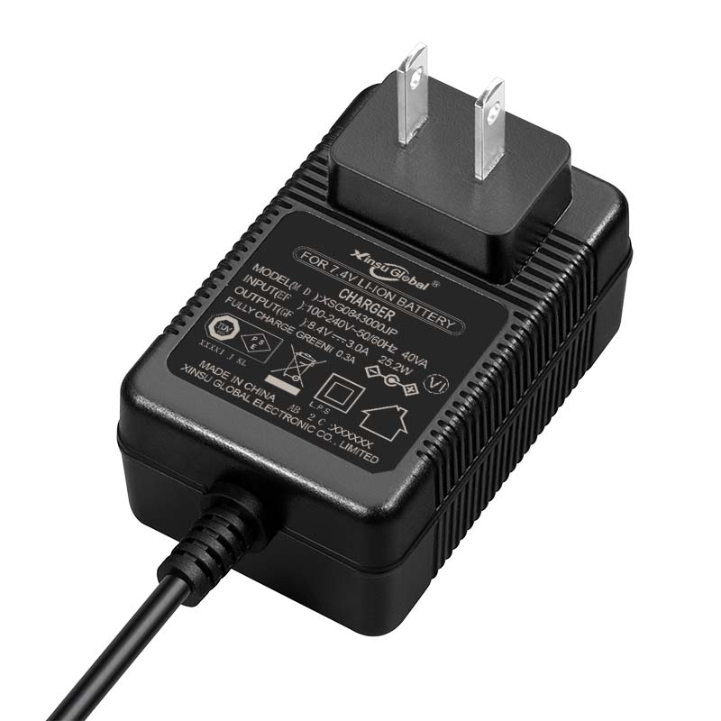 12V1.5A电源适配器AC转DC开关电源18W美规固定插墙式